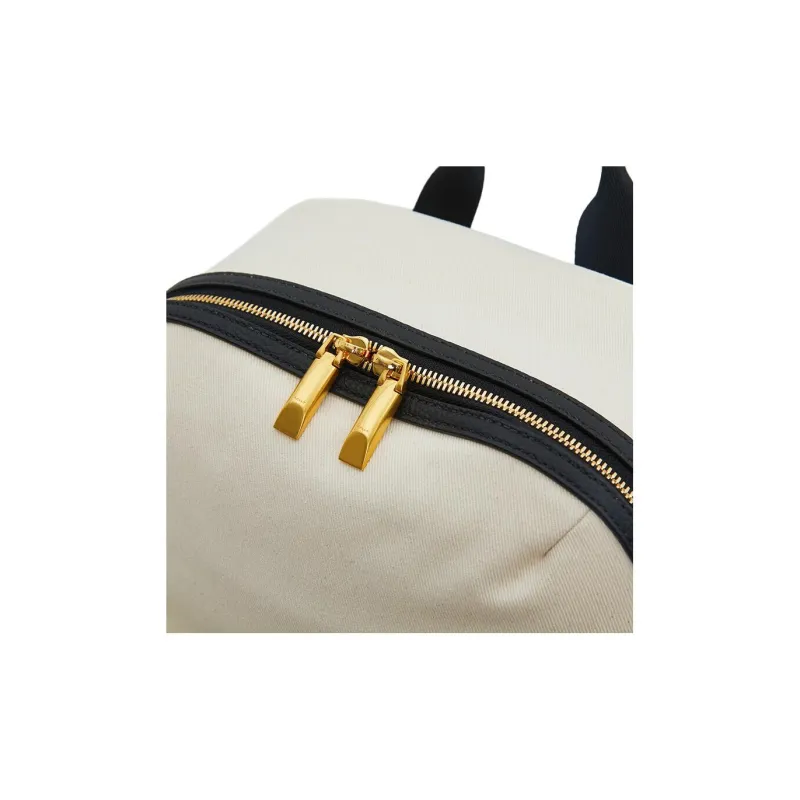 BALLY Cow Leather Backpack Unisex White-6