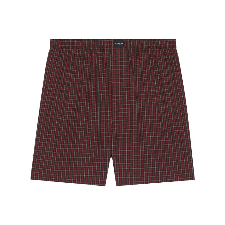 Balenciaga Casual Shorts Regular Fit Men's Red-0