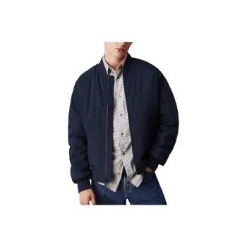 CALVIN KLEIN Jackets Coats Europe Version Men's Dark Blue Gemstone