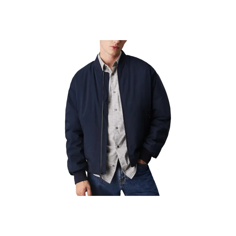 CALVIN KLEIN Jackets Coats Europe Version Men's Dark Blue Gemstone-0