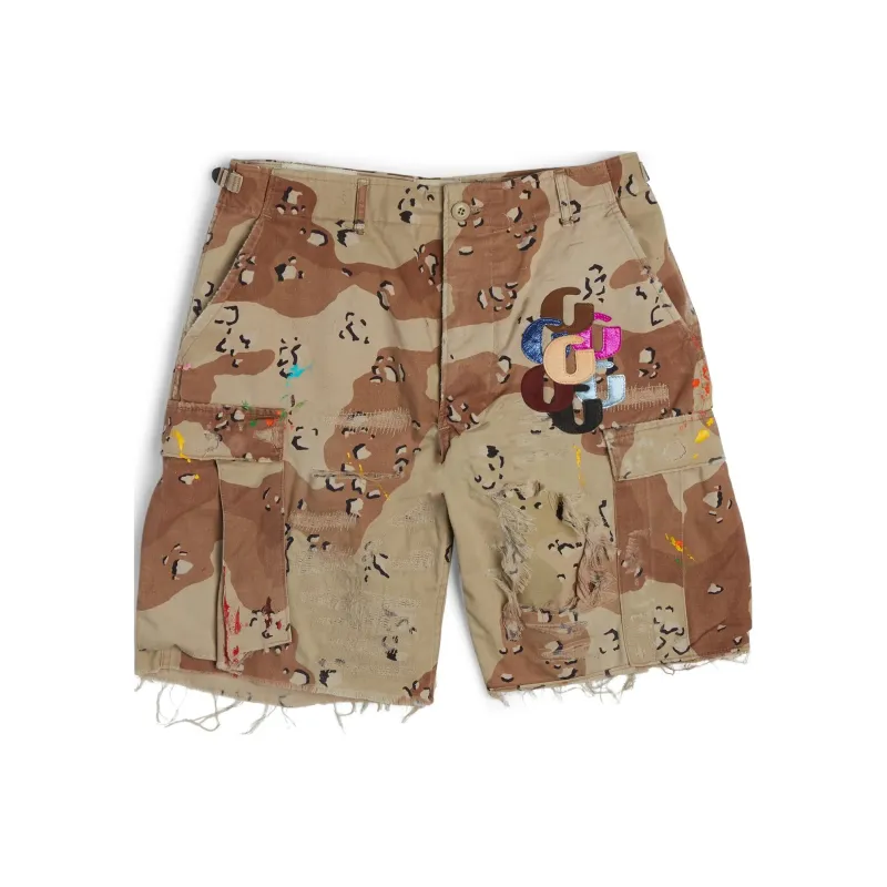 Gallery Dept. Cargo Shorts Unisex Chocolate-0