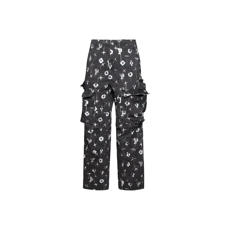 PURPLE-BRAND Double Pocket Cargo Pants-0
