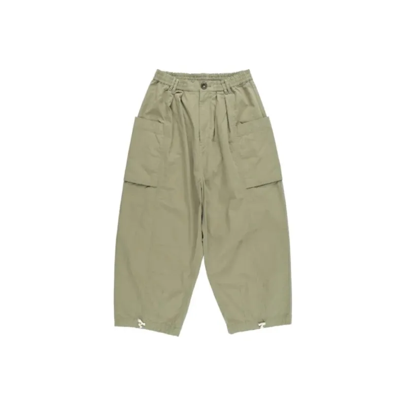 GARAGE Casual Pants Unisex Khaki-0