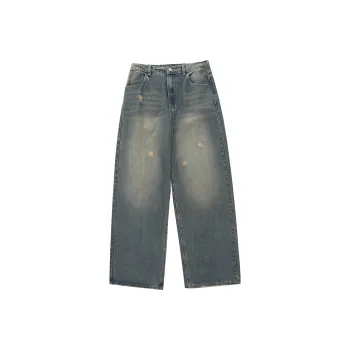 HEEMKIZOO Jeans Men's Washable Blue