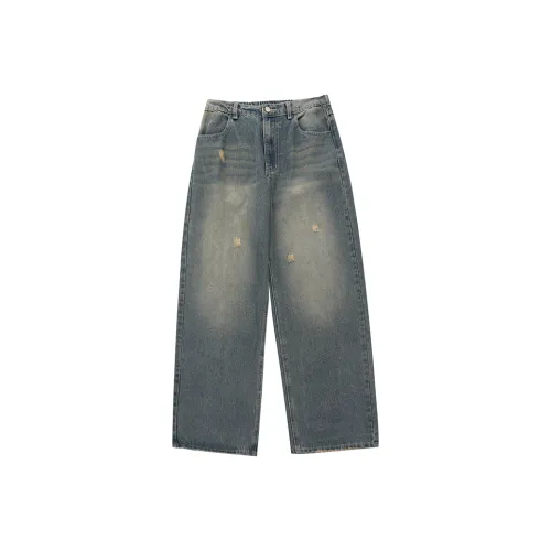 HEEMKIZOO Jeans Men's Washable Blue
