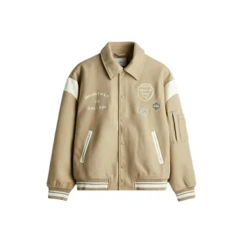 H&M Jackets Men Beige