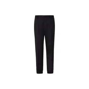 ANDREW MACKENZIE Casual Pants Men Black Yellow