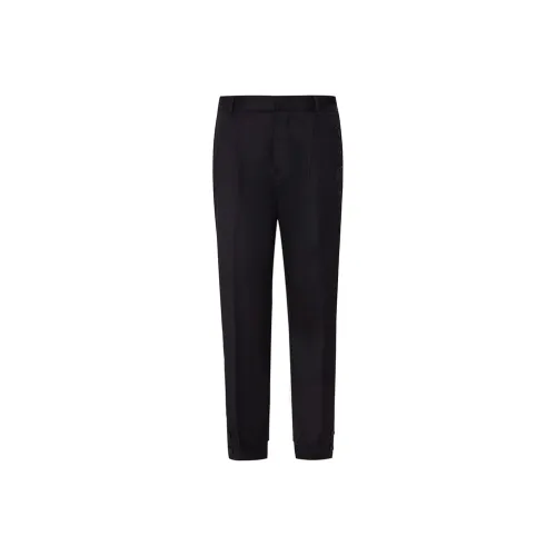 ANDREW MACKENZIE Casual Pants Men Black Yellow