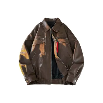 UPZCY Leather Jackets Unisex