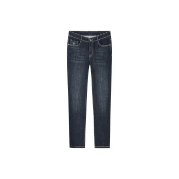 Dance With Wolves Jeans Men's Navy Blue