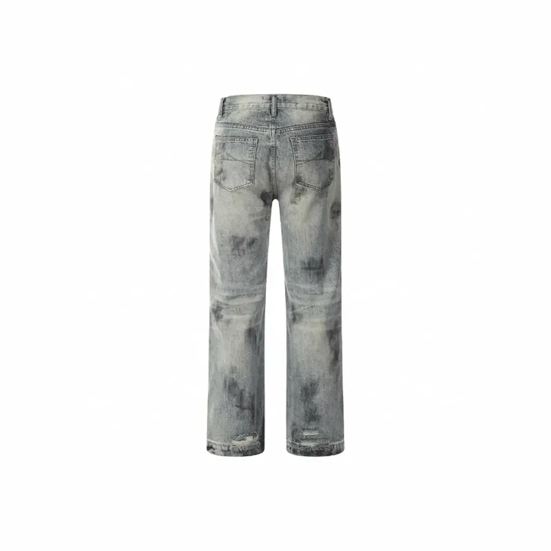 LIGHTNING MONSTER Jeans Unisex Blue-1