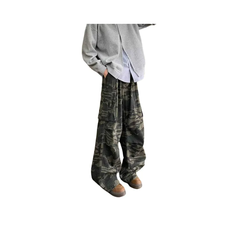 BOTH PLAY Cargo Pants Unisex Camouflage-0