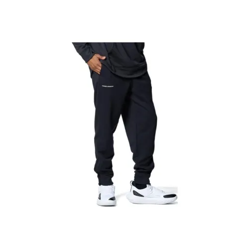 Under Armour FW24 Knitted Sweatpants Men's Black