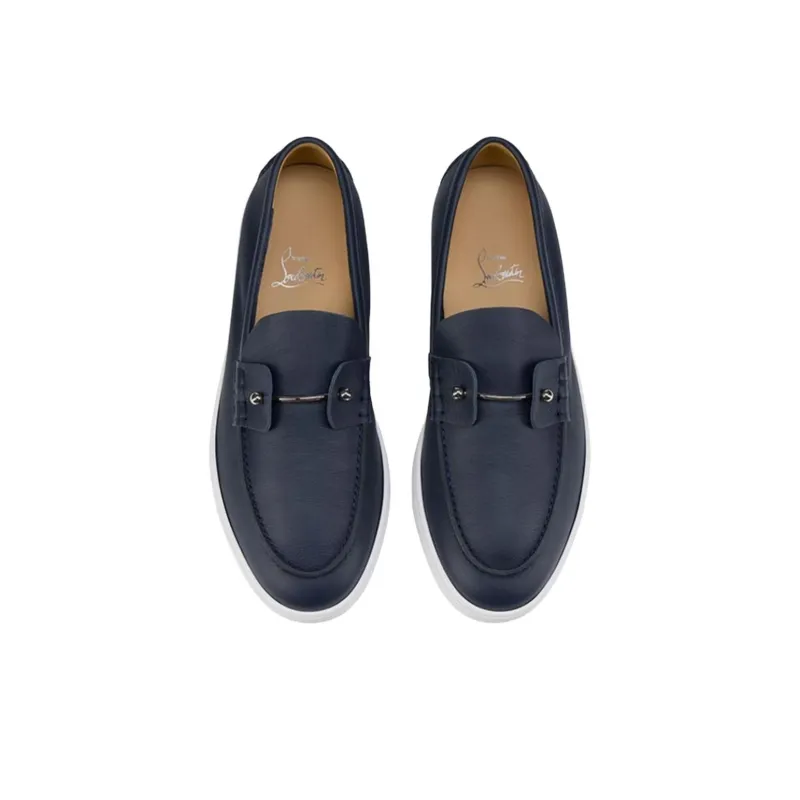 CL LUBOTING Chambeliboat Donna Casual Single Shoes Women's Dark Blue-3