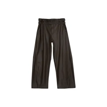 SIMPLE PROJECT Casual Pants Unisex Chocolate Brown