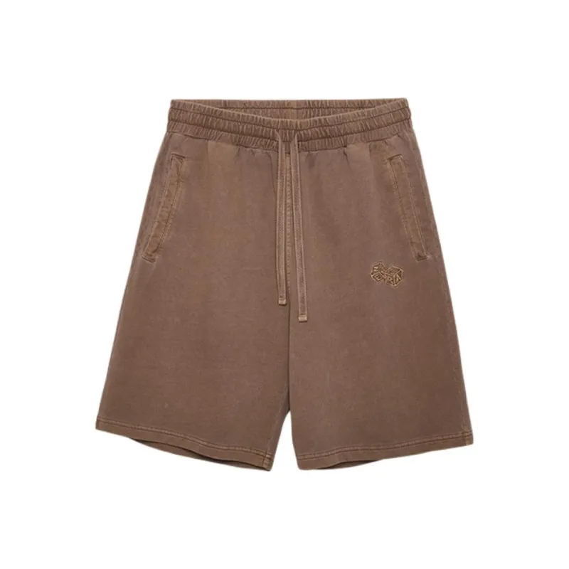 New Era Casual Shorts Unisex Brown-0