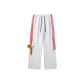 White Heather Gray Red Stripes (Bear)