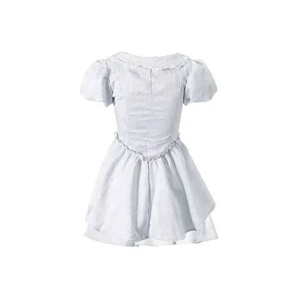 ZWTX STUDIO Short Sleeved Dress Women's-1