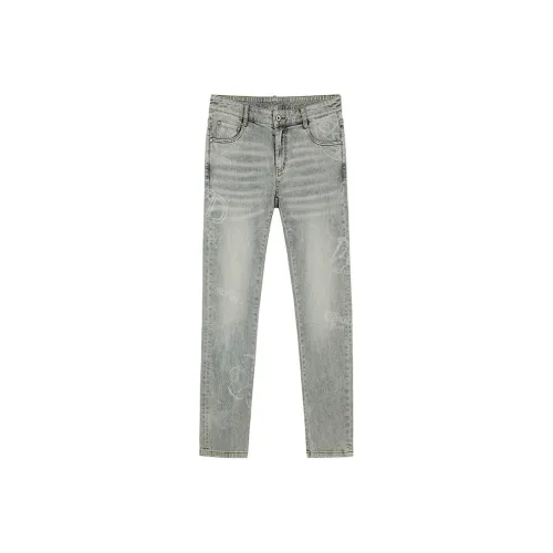 DAVID NAMAN Jeans Men's Denim Blue