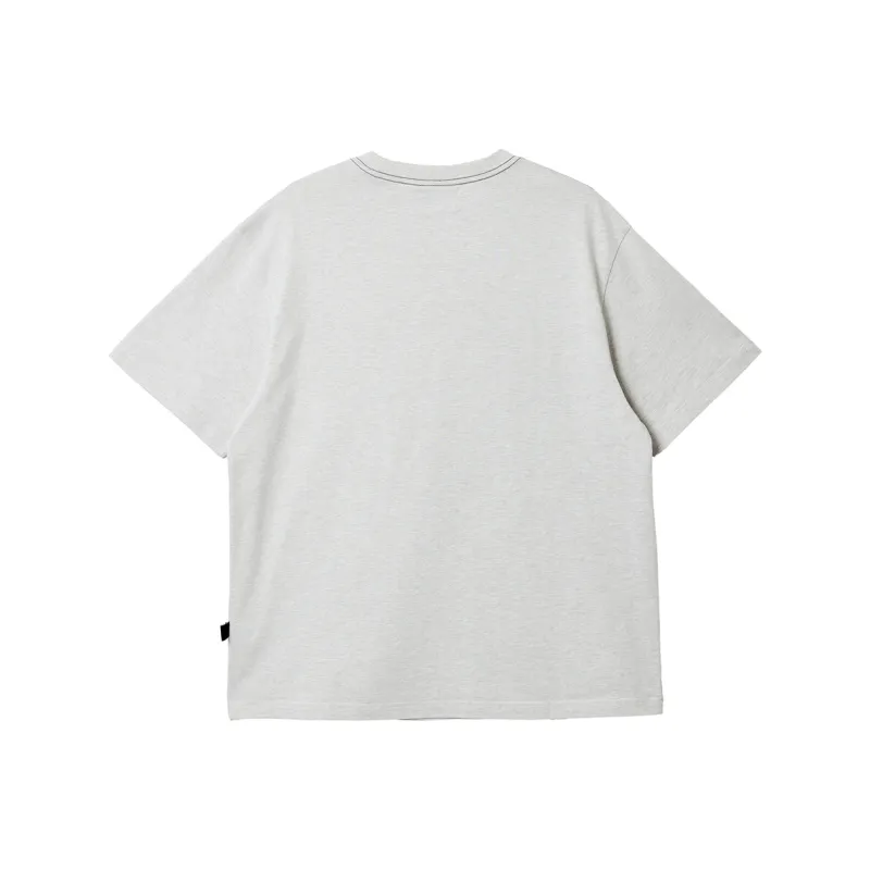 JACK JONES· JACK&JONESxNBA T Shirt Men's G01 Stone Gray Heather-1