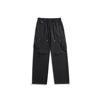 Topland Cargo Pants Unisex Matte Black
