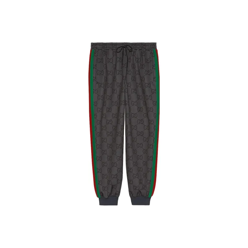 GUCCI Jumbo Gg Jogging Pant With Web-0