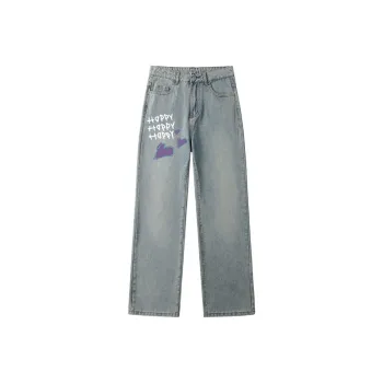 AFTER SCHOOL SPECIAL Jeans Unisex Light Blue