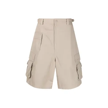 Balenciaga SS23 Cargo Shorts Loose Fit Style Men's Khaki