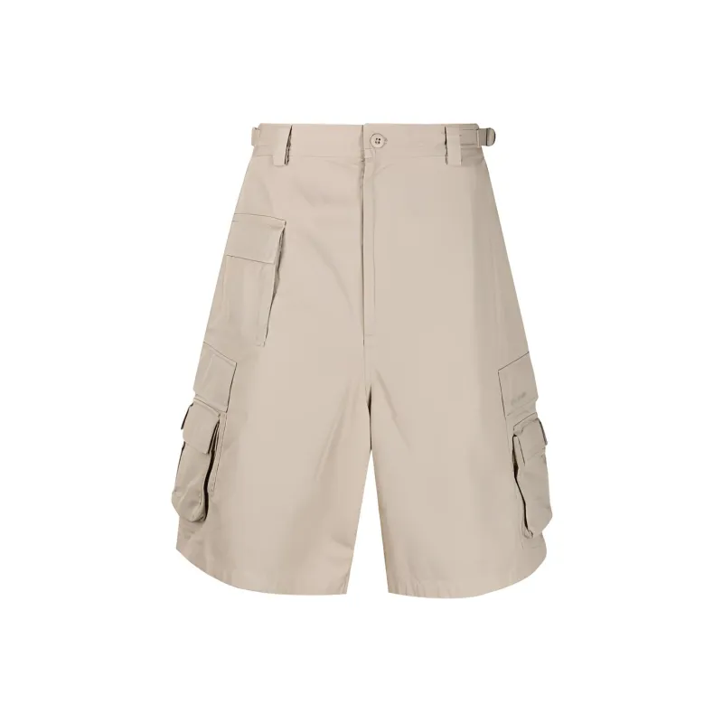 Balenciaga SS23 Cargo Shorts Loose Fit Style Men's Khaki-0