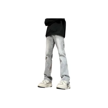 REXSHION Jeans Unisex Smoke Gray