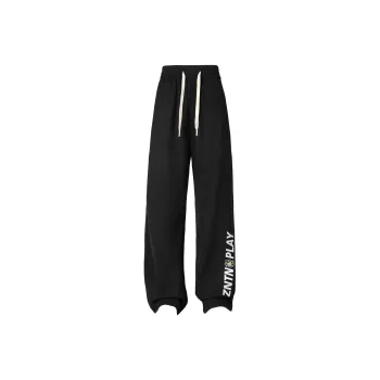 ZNTN Casual Pants Unisex Black