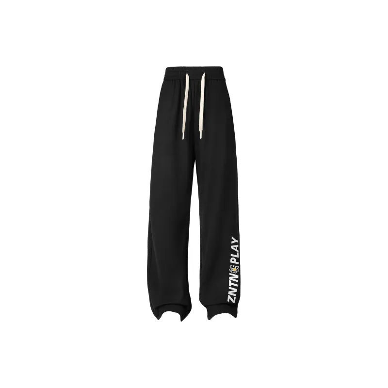 ZNTN Casual Pants Unisex Black-0