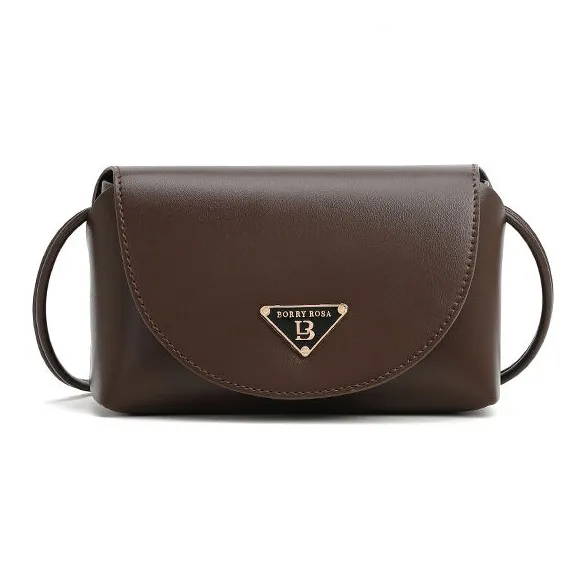 POLG PU Shoulder Bag Regular Women's Maillard Style Brown-0