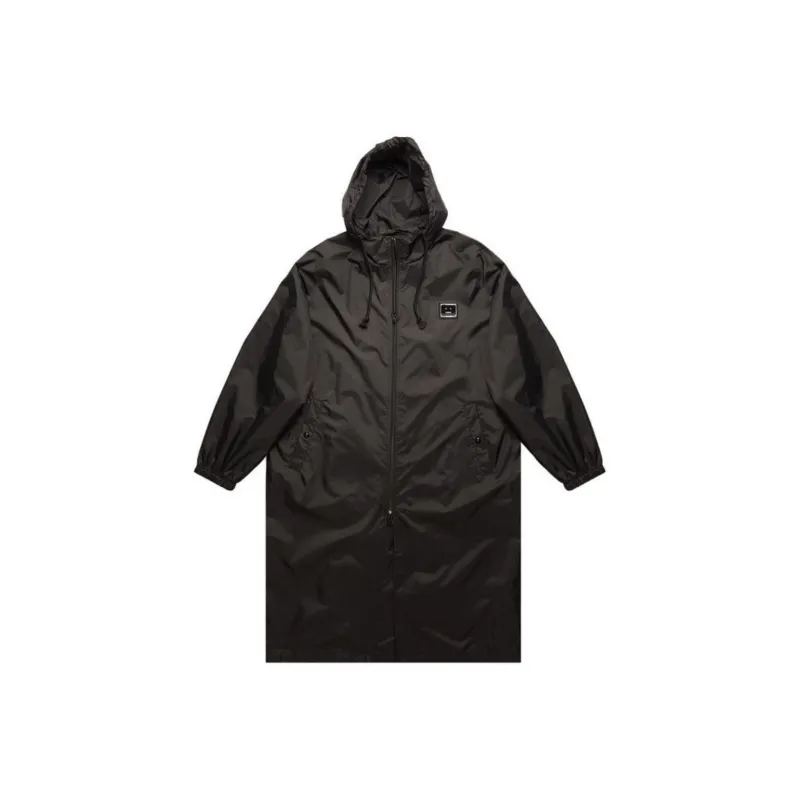 Acne Studios Trench Coat Unisex Black-0