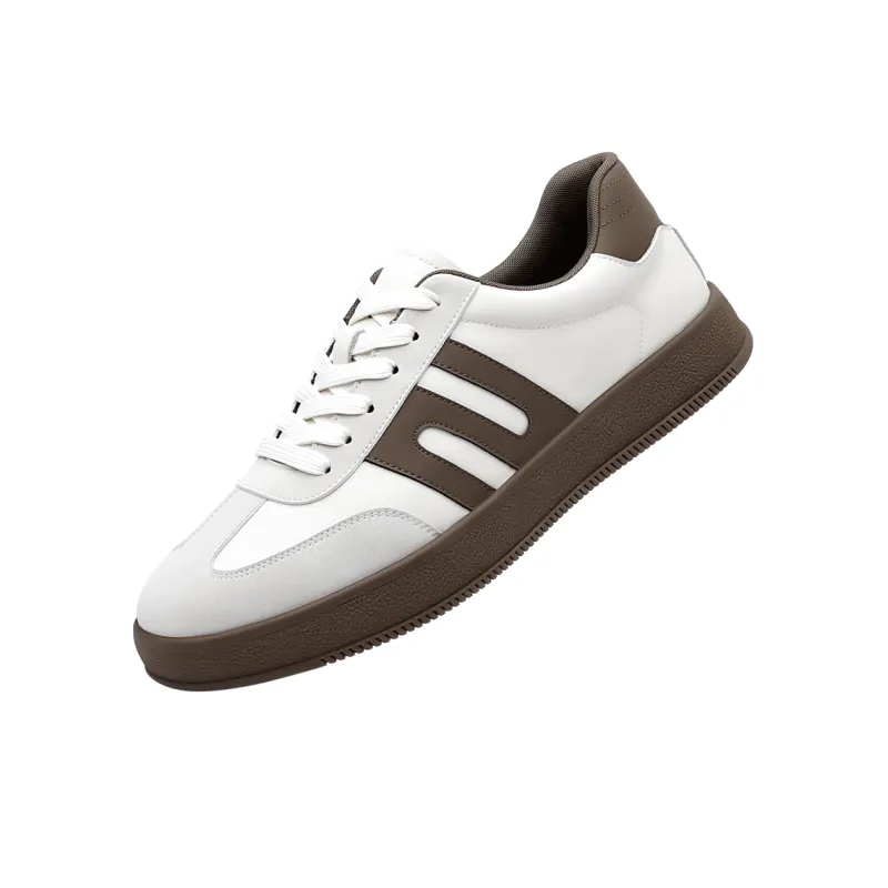 Jerden Smith Coverage Abrasion Resistant Low Top Skateboard Shoes Men's White-2