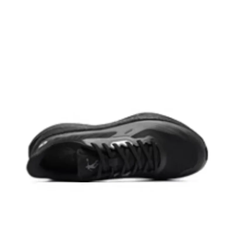 QIAODAN Boundaryless 7.0 Slip Resistant Breathable Rebound Low Top Casual Sprint Running Shoes Men's Black-3