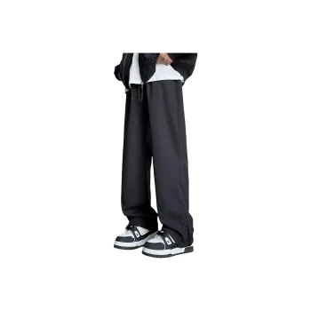 SIL VITIN Casual Pants Unisex Black
