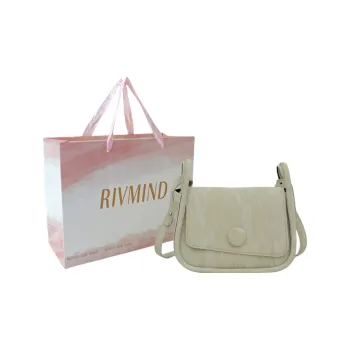 RIVMIND PU Crossbody Bag, Shoulder Bag Regular Women's White/Gray/Green/Pink/Black