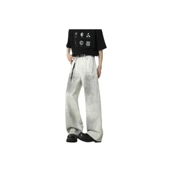 GLFL Cargo Pants Unisex White