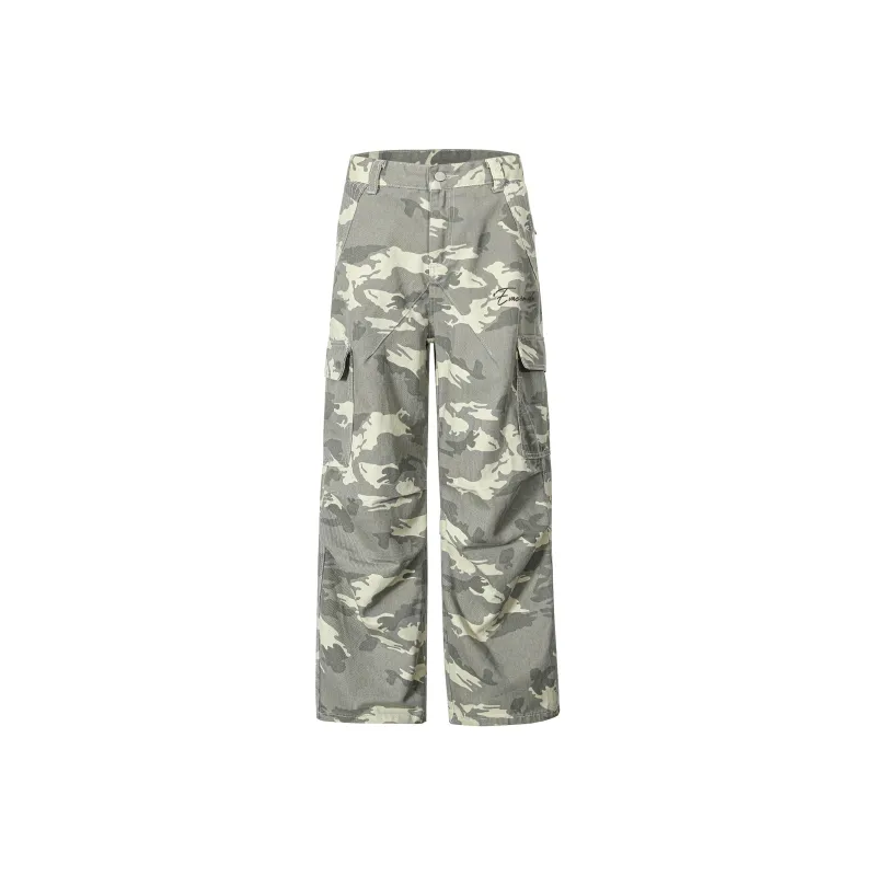 *EVAE+MOB Cargo Pants Unisex Gray-0