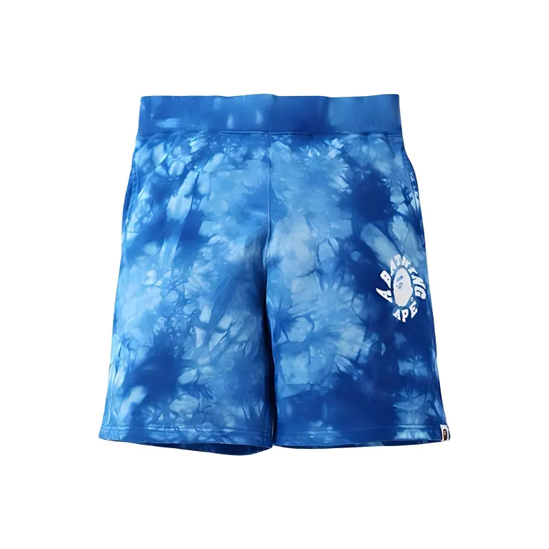 Bape Tie Dye Sweat Shorts-2