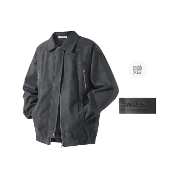 OGEK Leather Jacket Unisex Black