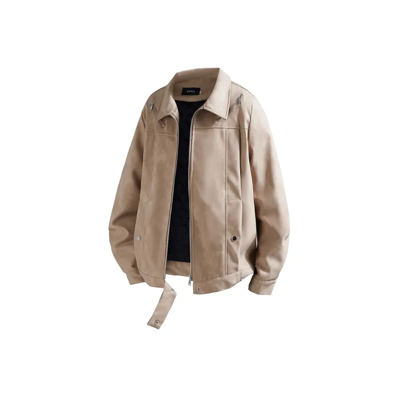 CREAZIONI LA FANTASIA E MOBILE Leather Jacket Unisex-2