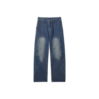 WARNING LIGHT Jeans Unisex Graphite Black