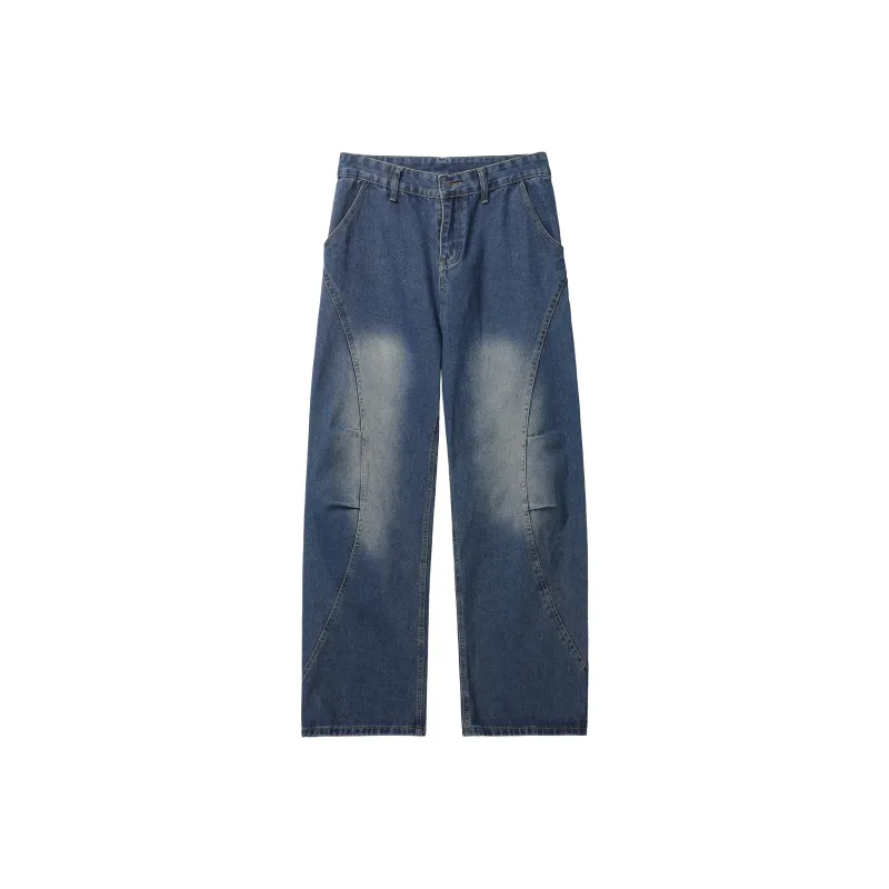 WARNING LIGHT Jeans Unisex Graphite Black-0