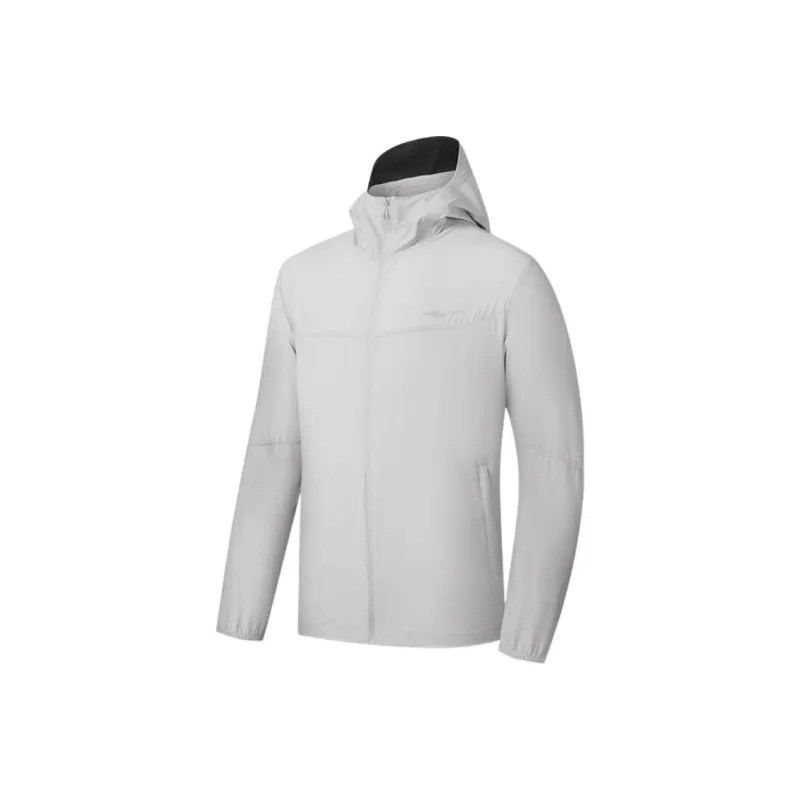Erke Variety Training Collection Trench Coat Men's Dull Gray-0