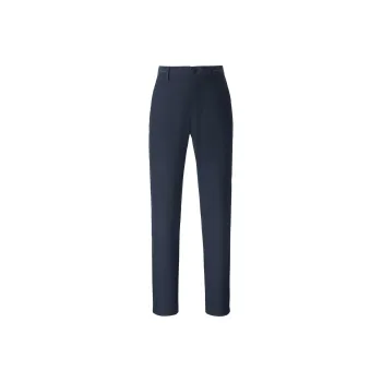 HLA Casual Pants Men Navy Blue Pattern W2