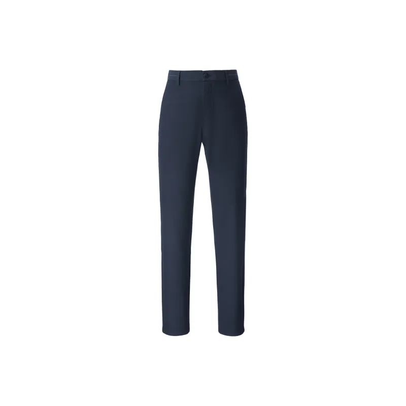 HLA Casual Pants Men Navy Blue Pattern W2-0