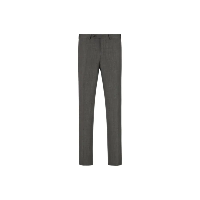 Canali Suit Trousers Men Gray-0