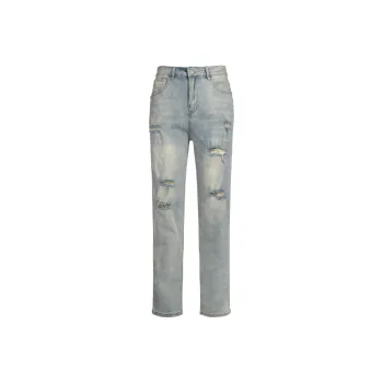 YearnObtainRainbow Jeans Unisex Yellow Mud